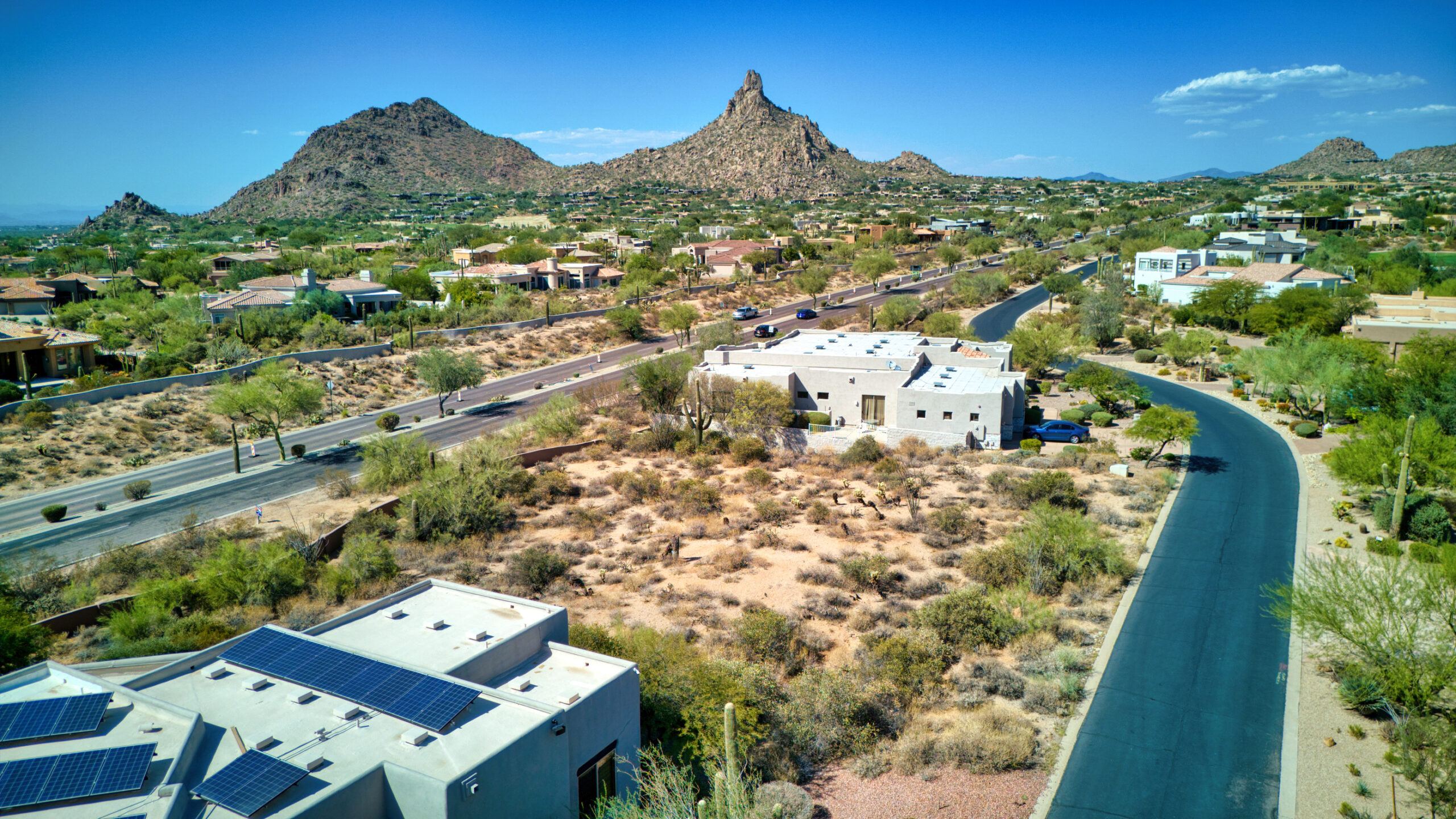 Extraordinary homesite in exclusive gated golf community Troon Fairways in North Scottsdale Arizona.